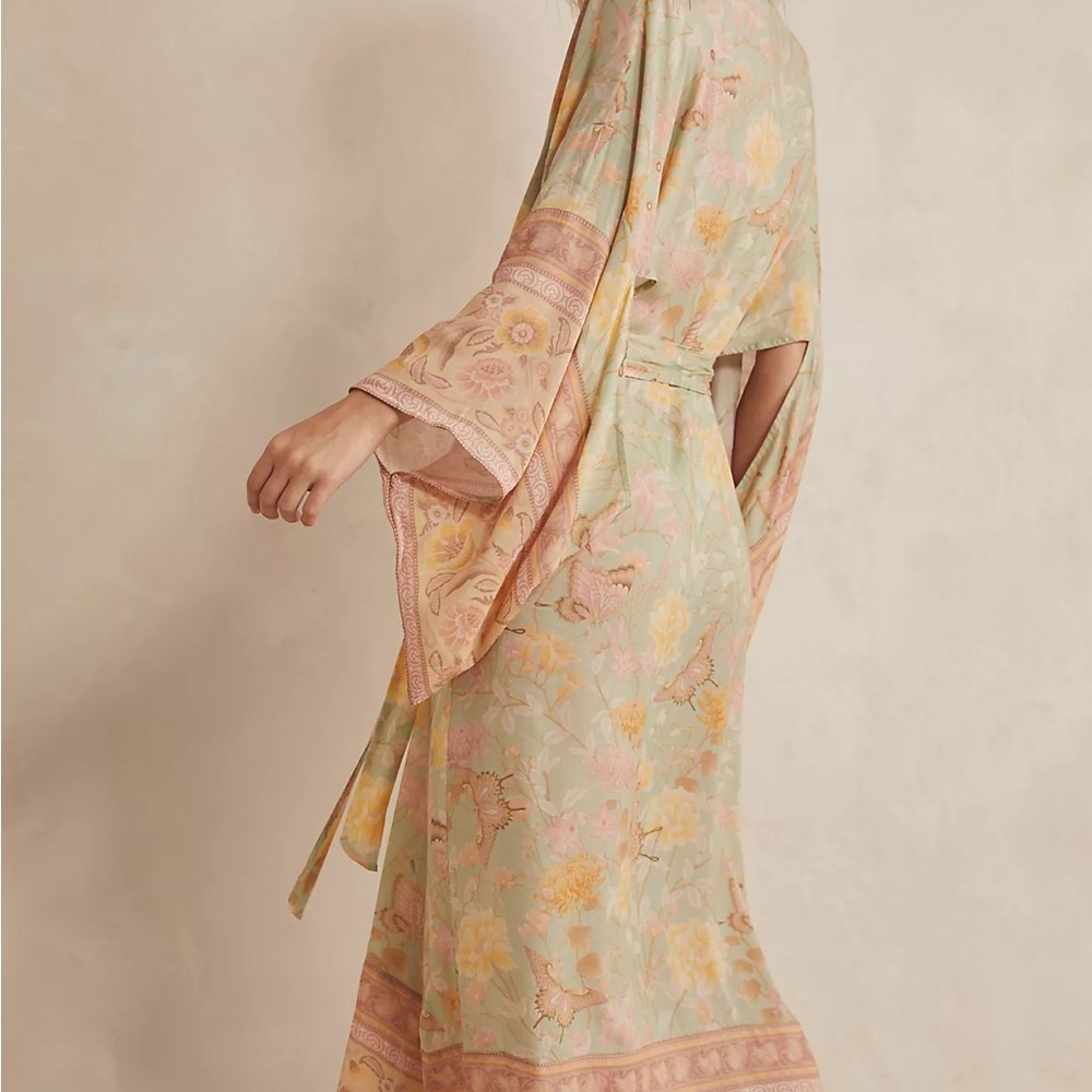 Spell Butterfly Maxi Robe / Kimono